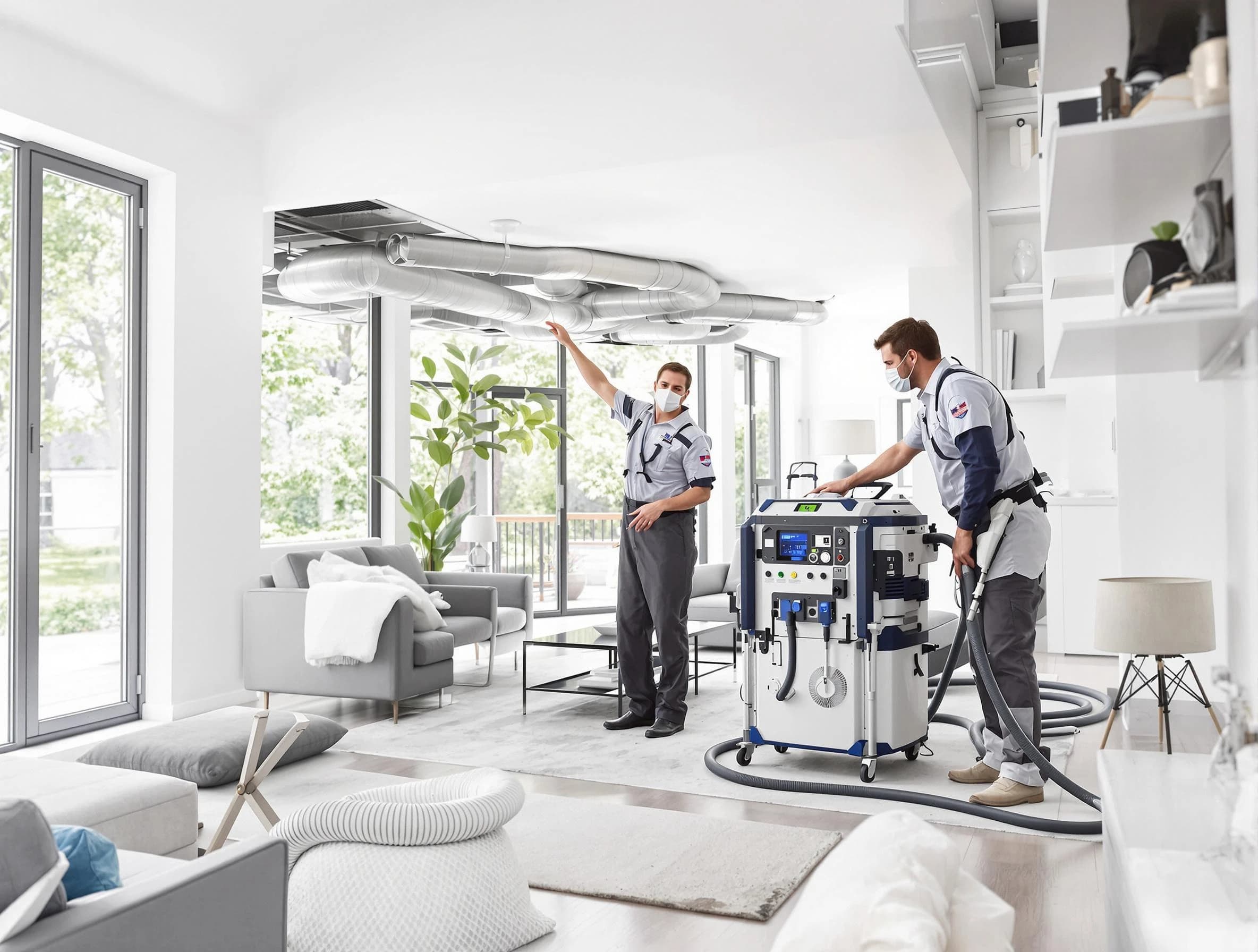 Avondale Estates Air Duct Cleaning professional conducting pure air duct cleaning with state-of-the-art equipment in Avondale Estates