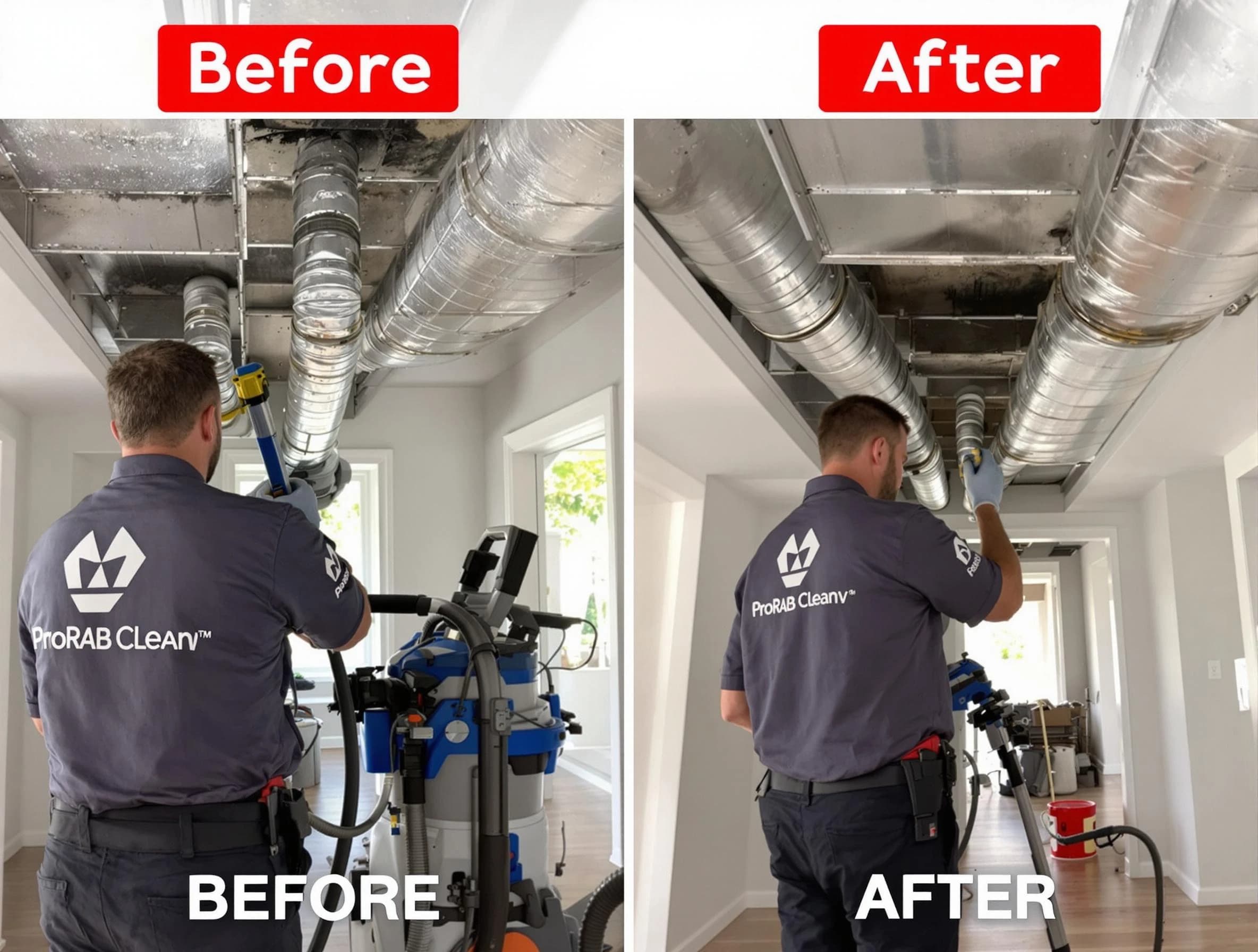 Avondale Estates Air Duct Cleaning expert performing thorough residential duct cleaning in a Avondale Estates home