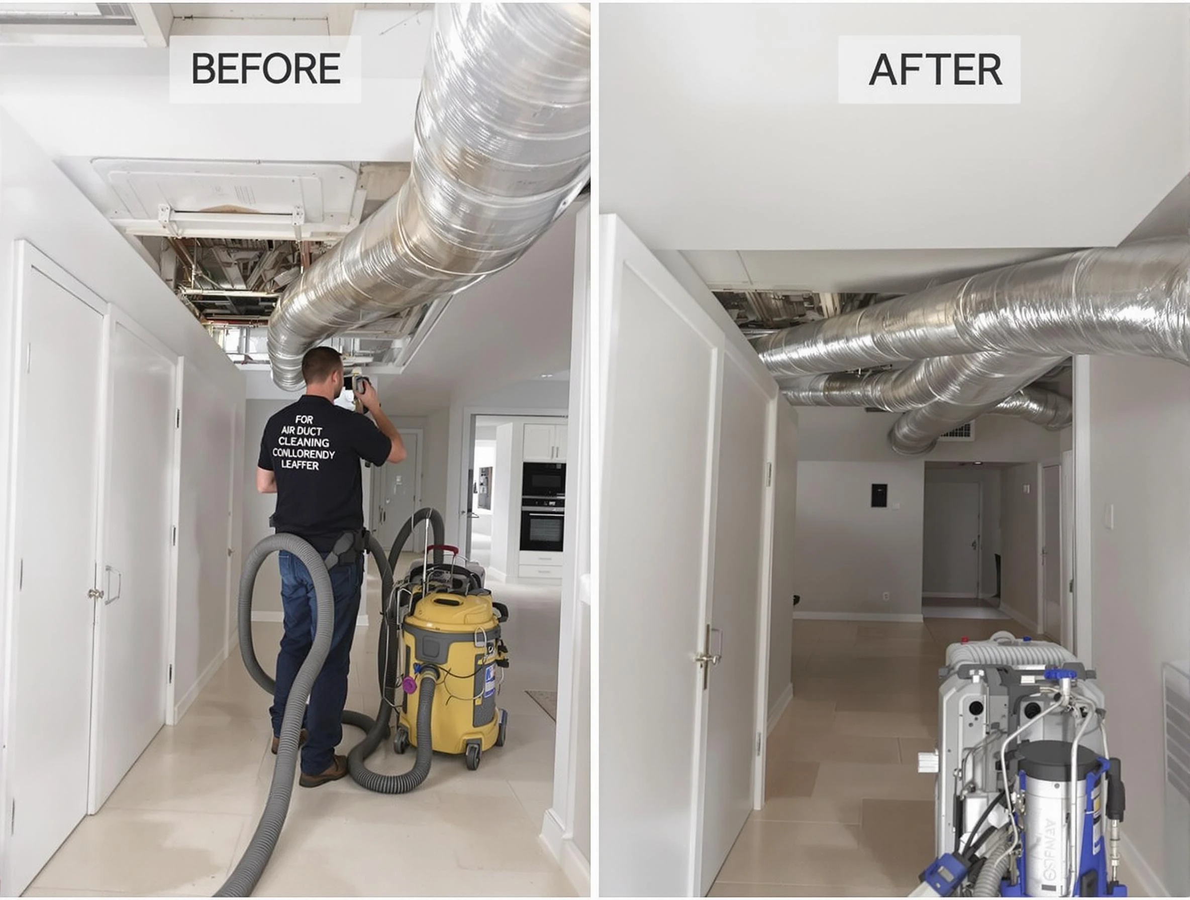 Avondale Estates Air Duct Cleaning professional performing thorough air duct cleaning in Avondale Estates