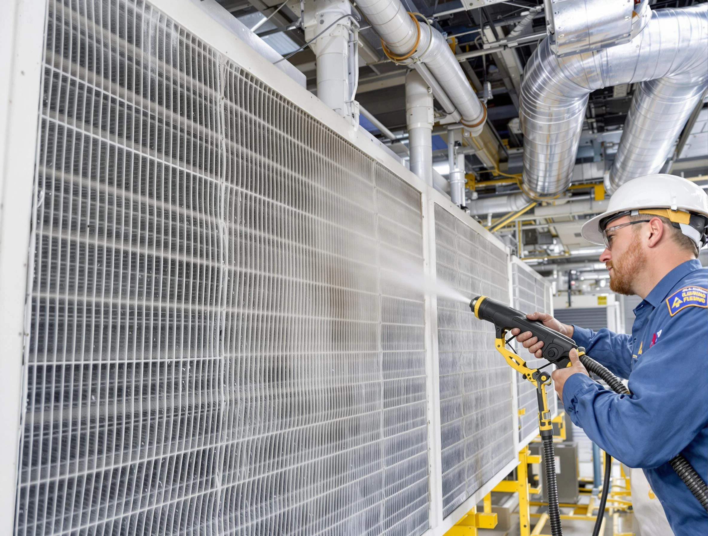 Professional commercial coil cleaning by Avondale Estates Air Duct Cleaning in Avondale Estates