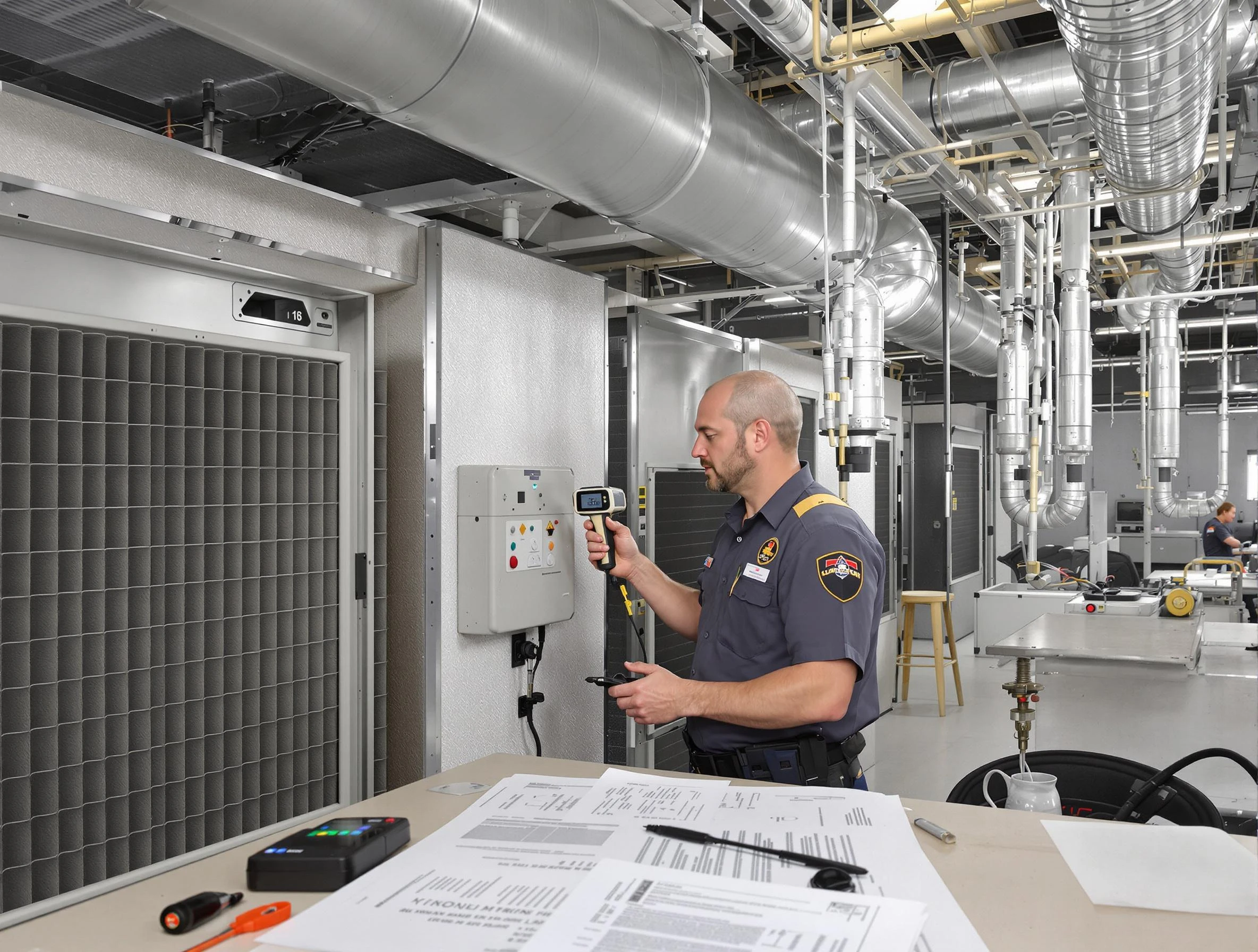 Professional filter system inspection by Avondale Estates Air Duct Cleaning in Avondale Estates